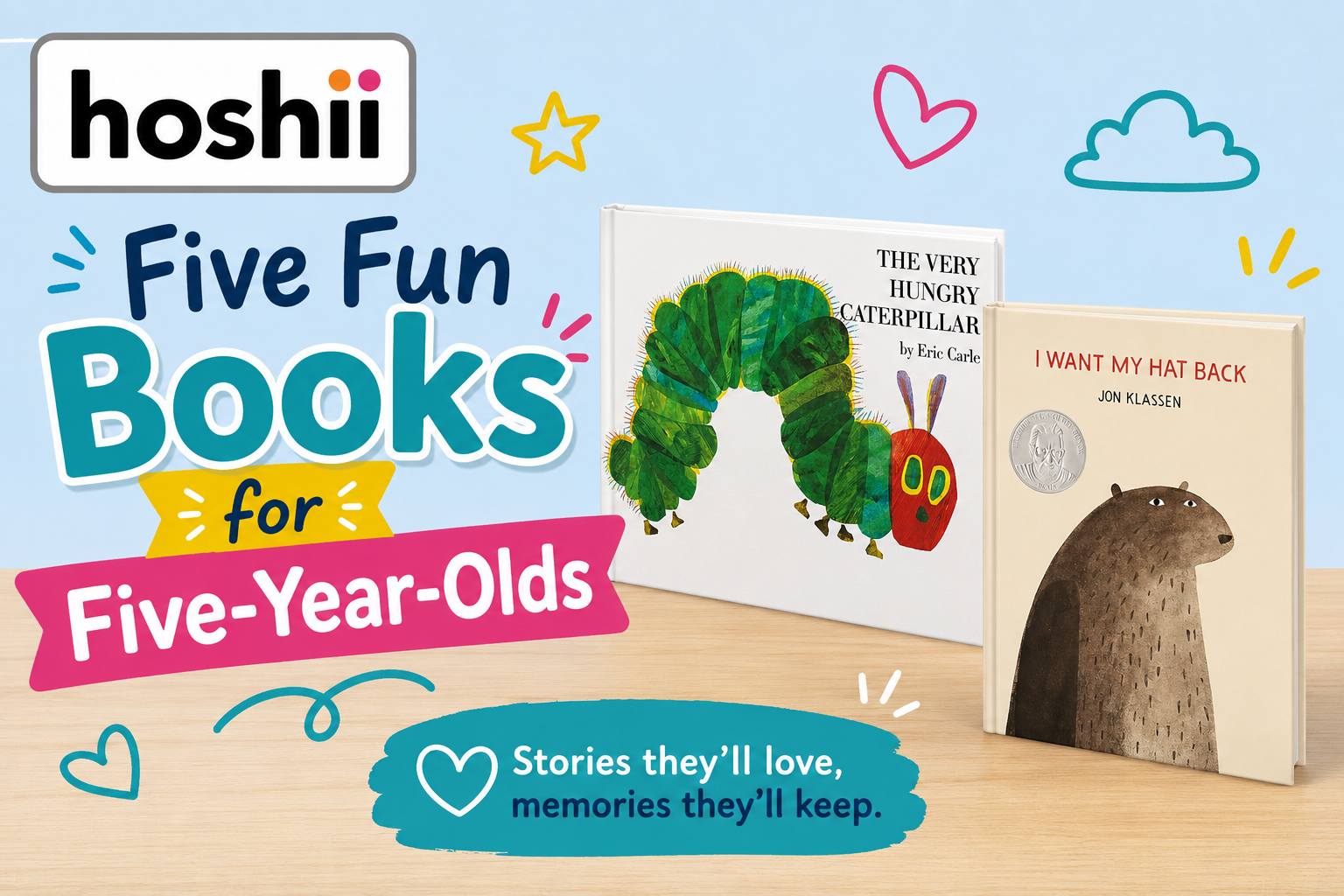 Five Fun Books for Five-Year-Olds