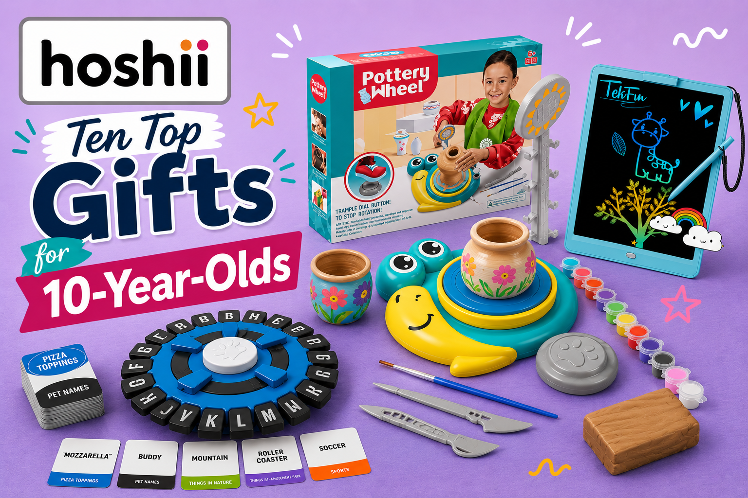 Ten Top Gifts for 10-Year-Olds